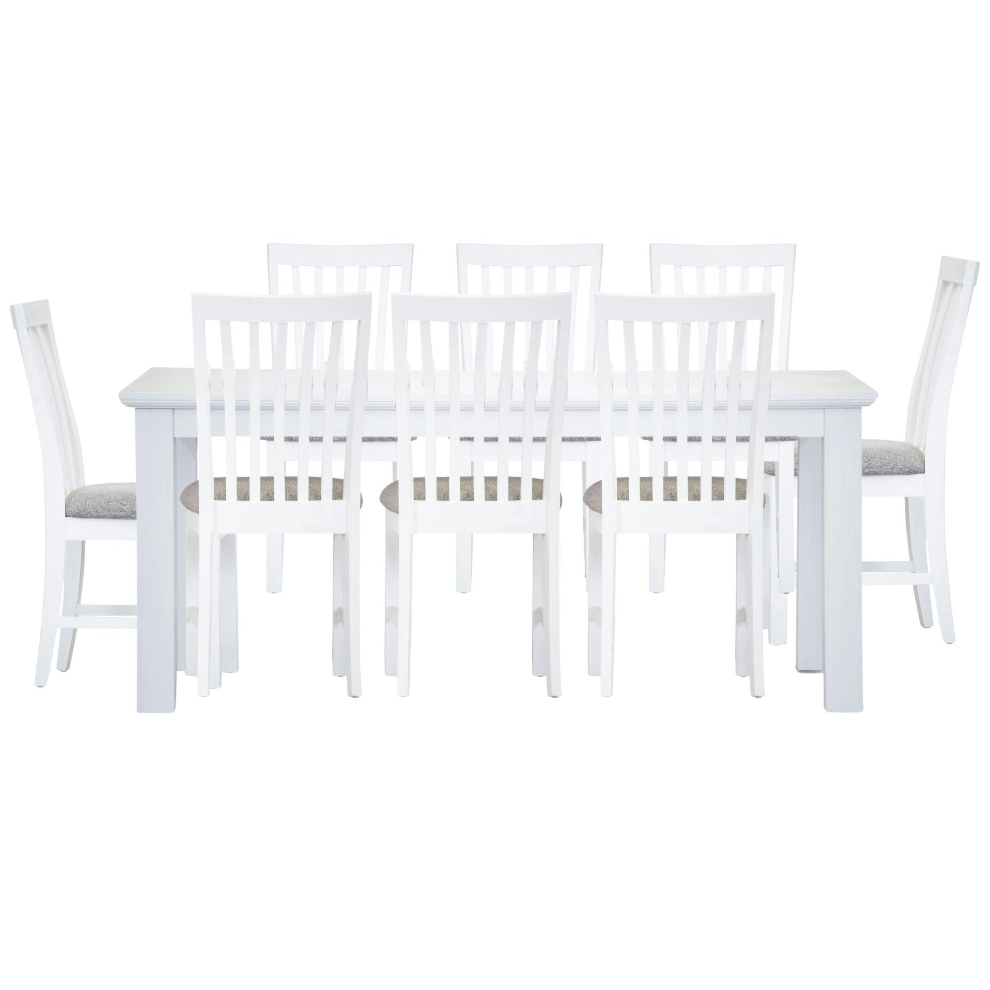 Laelia 9pc 220cm Dining Table Chair Set