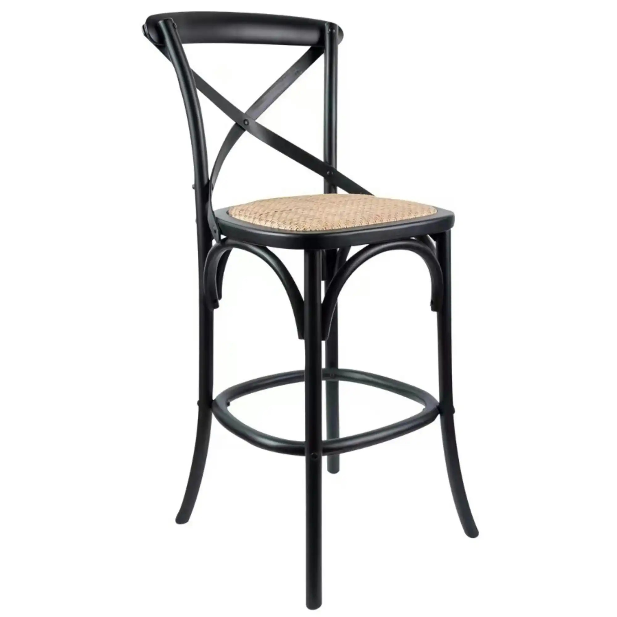 Aster Bar Stools Chair Black