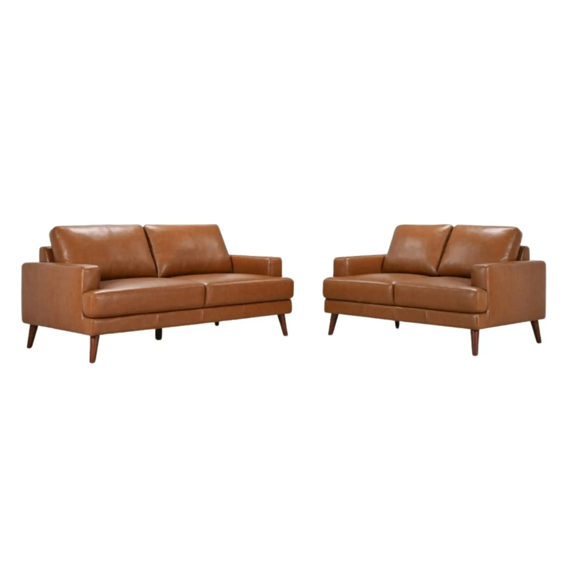 Matilda 2 + 3 Seater Leather Sofa Set