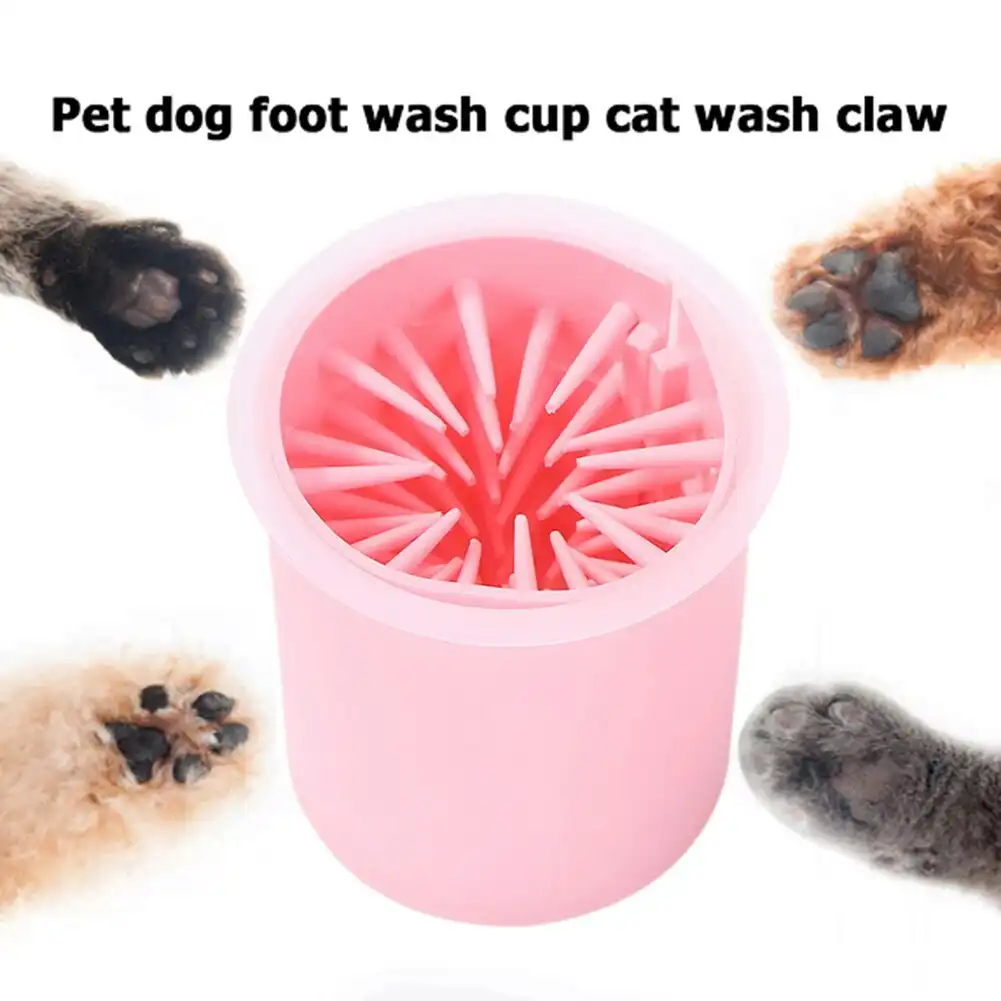 Portable Dog Dirty Paw Foot Cleaner Tool