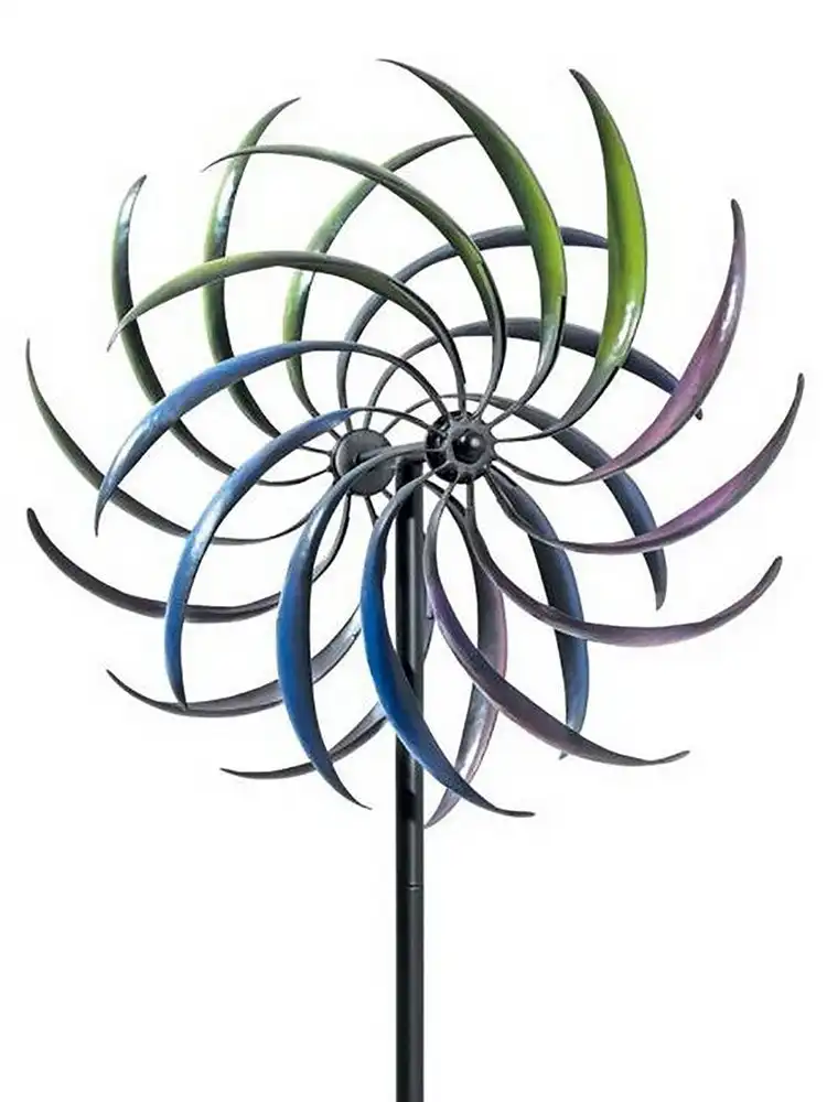 1 x Kinetic Rainbow Wind Spinner or 5 x Windmills 2m x 40.5cm