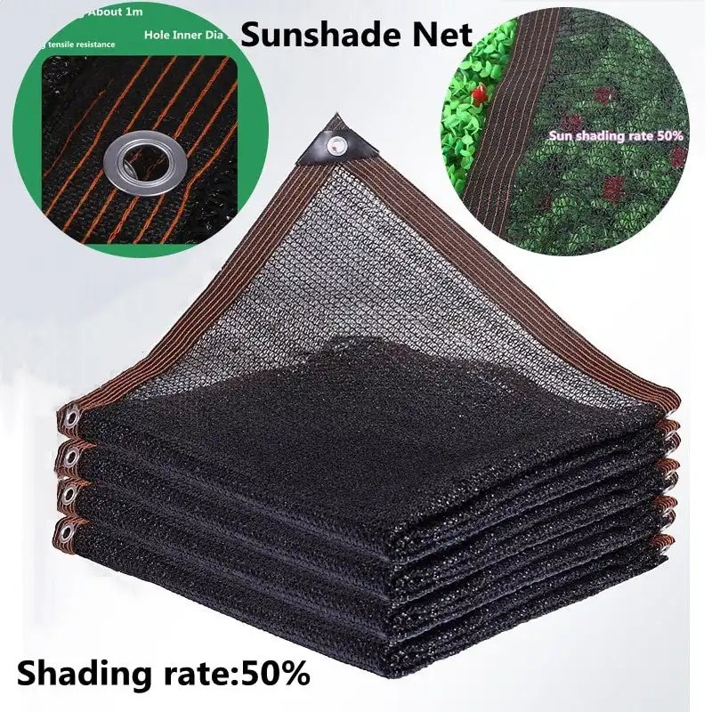 Custom Size 50% UV Plant Protection Shade Cover with eyelets