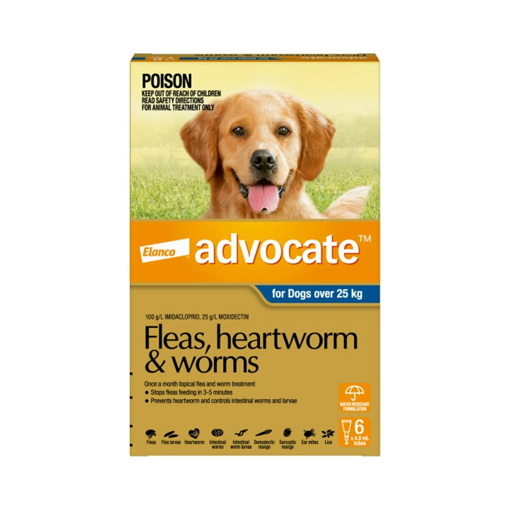 Advocate Dog Extra Large 25kg+ Dark Blue - 6pk