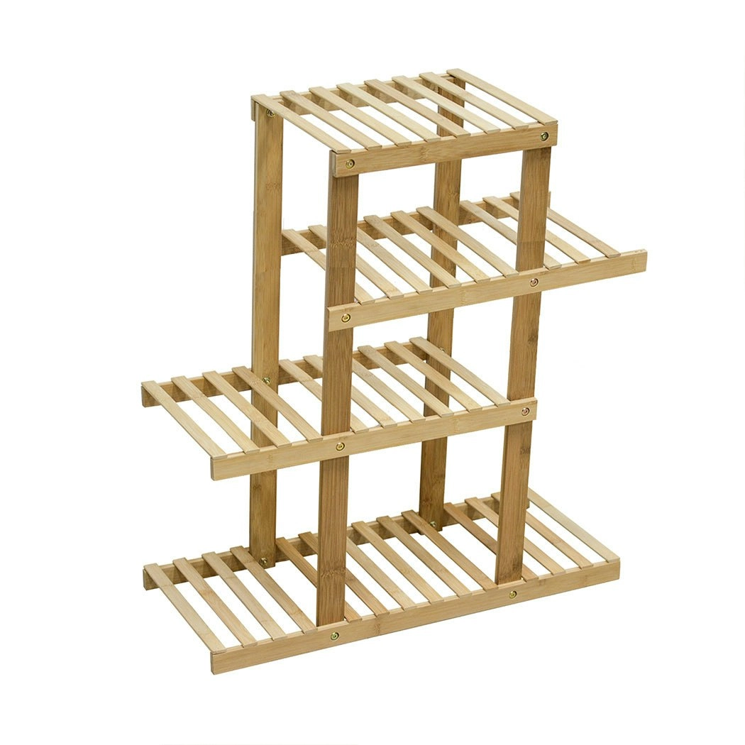 Levede 4 Tier Plant Stand Outdoor Indoor Flower Pots Rack Garden Shelf