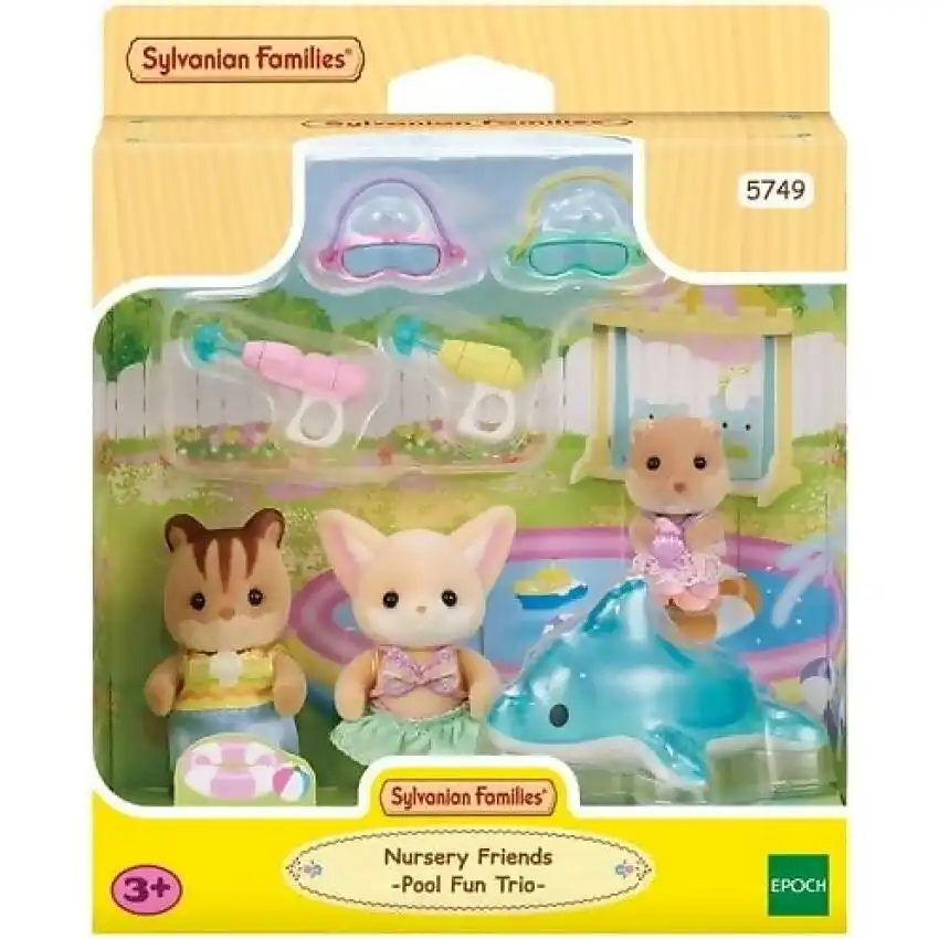 Sylvanian Families - Nursery Friends Pool Fun Trio