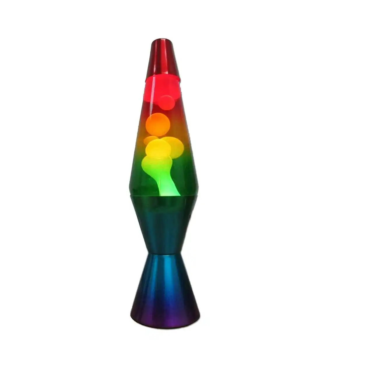 LANDMARK - Rainbow Retro Liquid Lamp 37cm