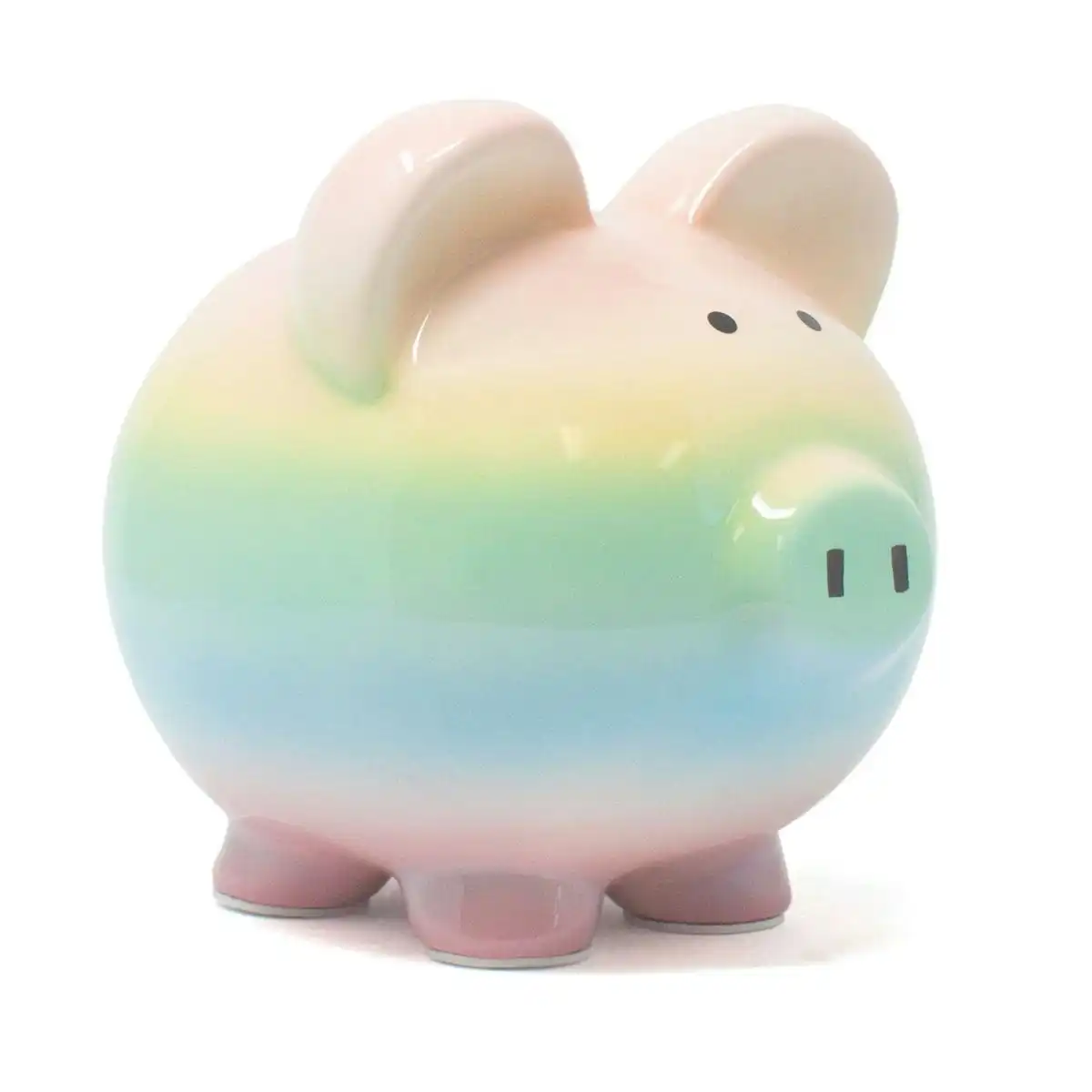 Cotton Candy -  Piggy bank Rainbow Ombre