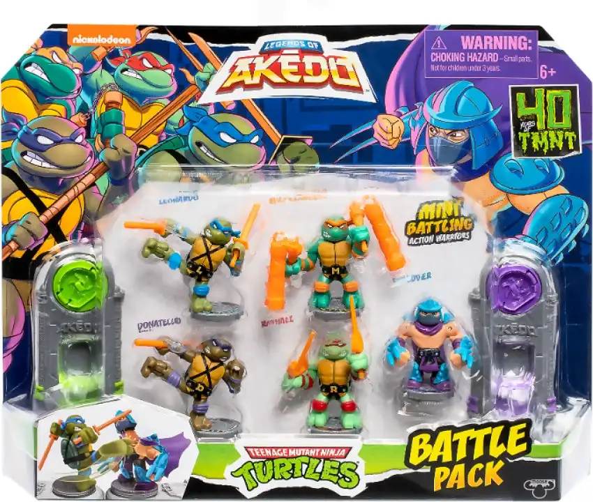 LEGENDS OF AKEDO - Teenage Mutant Ninja Turtles - S2 Battle Pack