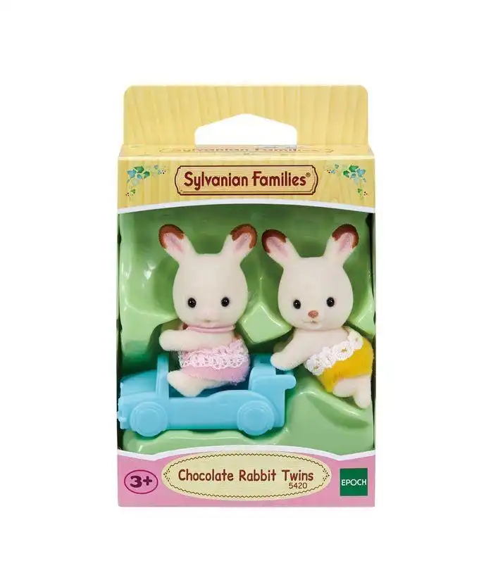 Sylvanian Families - Chocolate Rabbit Twins