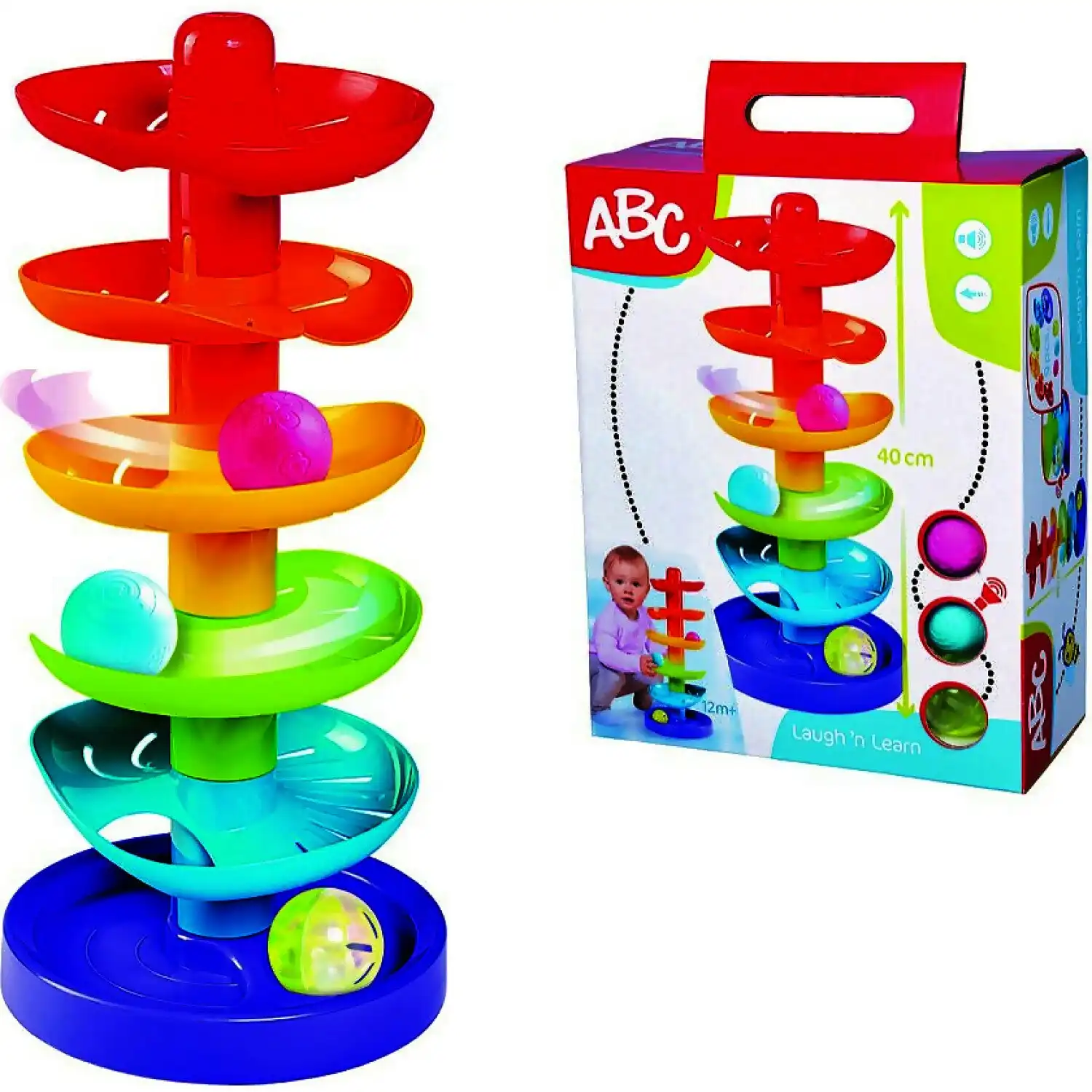 Simba Toys - ABC Rainbow Ball Drop Tower