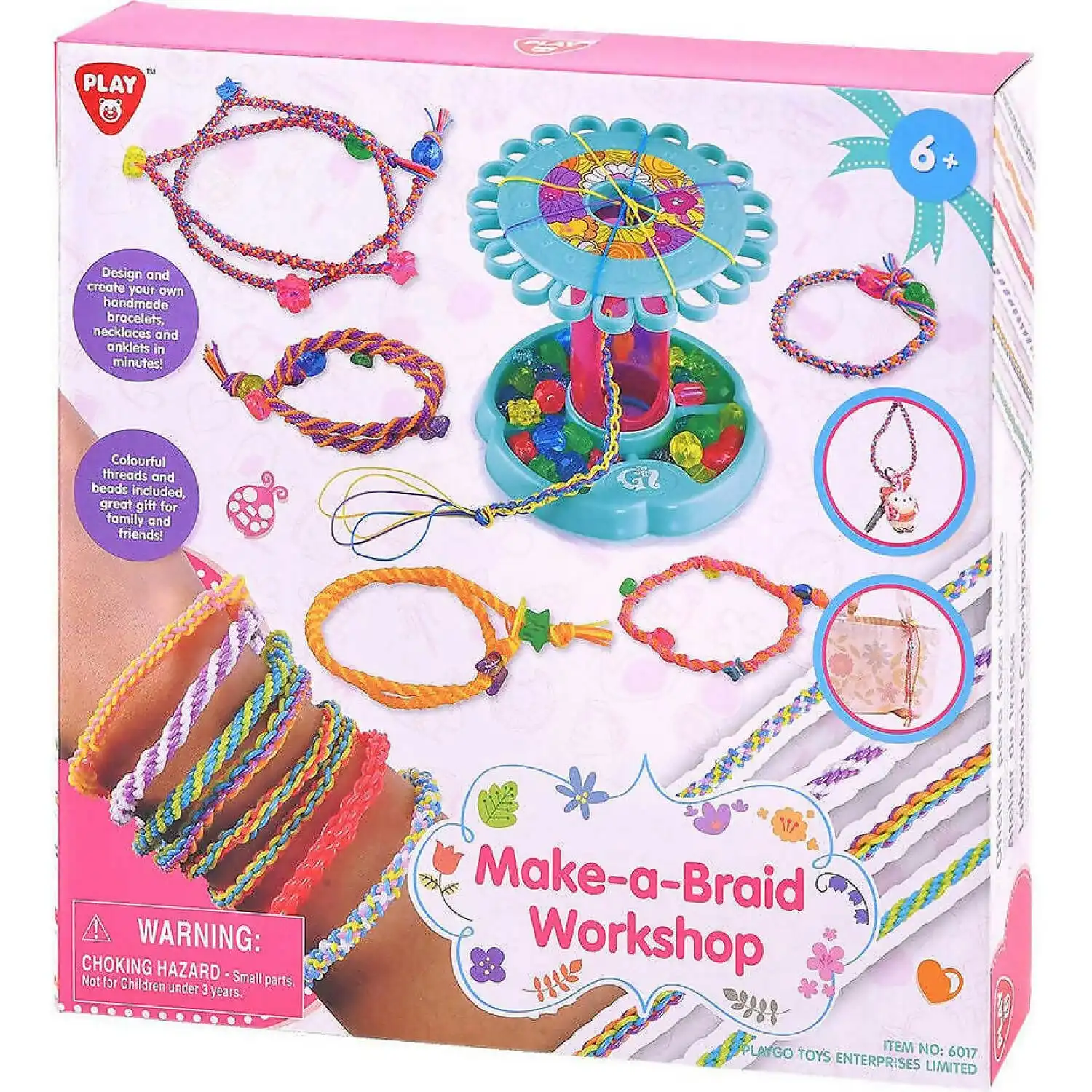 Playgo Toys Ent. Ltd.- Make-a-braid Workshop