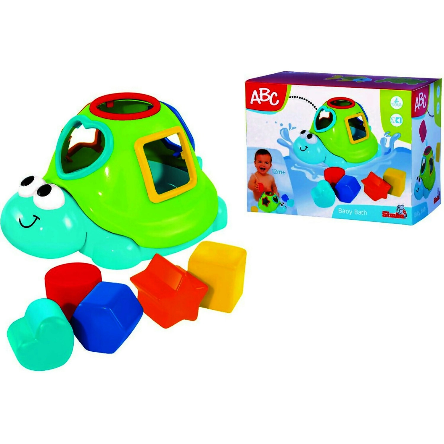 Simba Toys - ABC Floating Turtle Shape Sorter