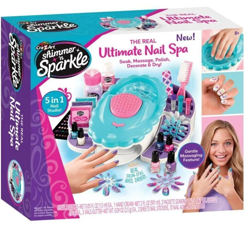 Cra-z-art - Shimmer 'n Sparkle The Real Ultimate Nail Spa