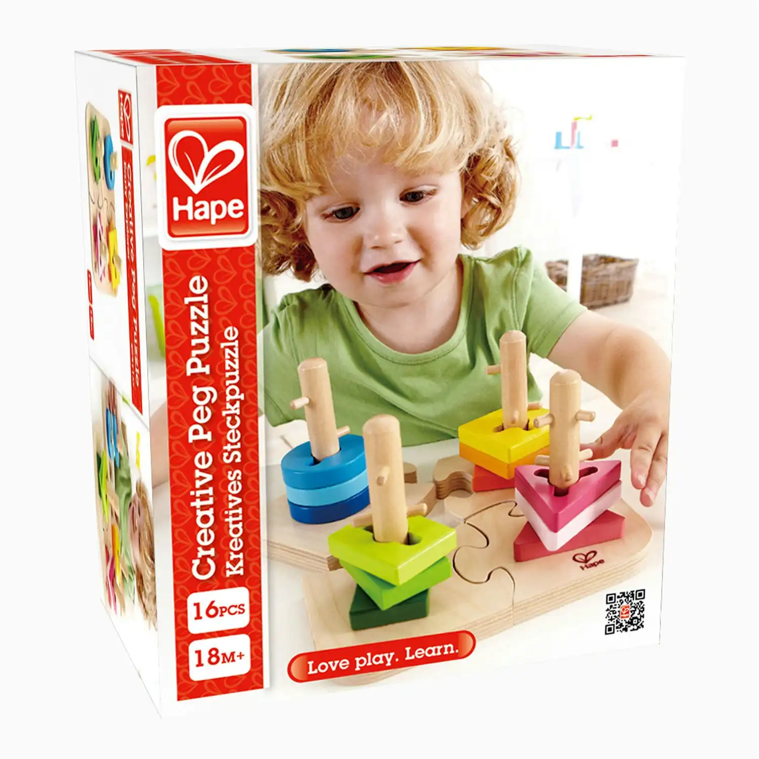 Hape -  Creative Peg Puzzle