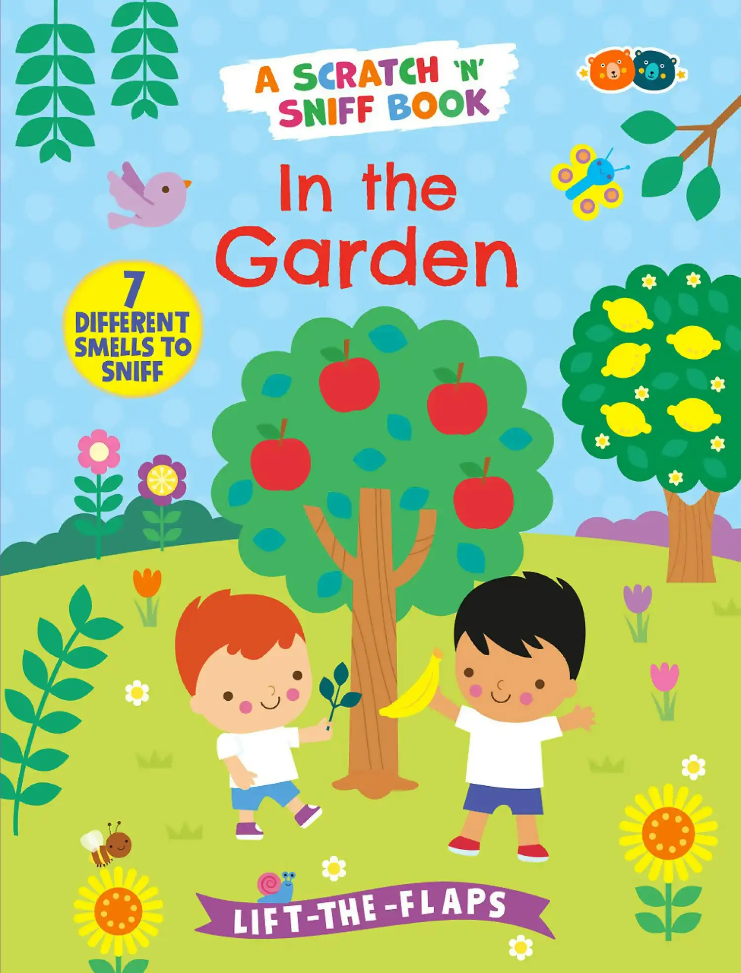 Buddy & Barney - Scratch & Sniff Smell Book - In The Garden