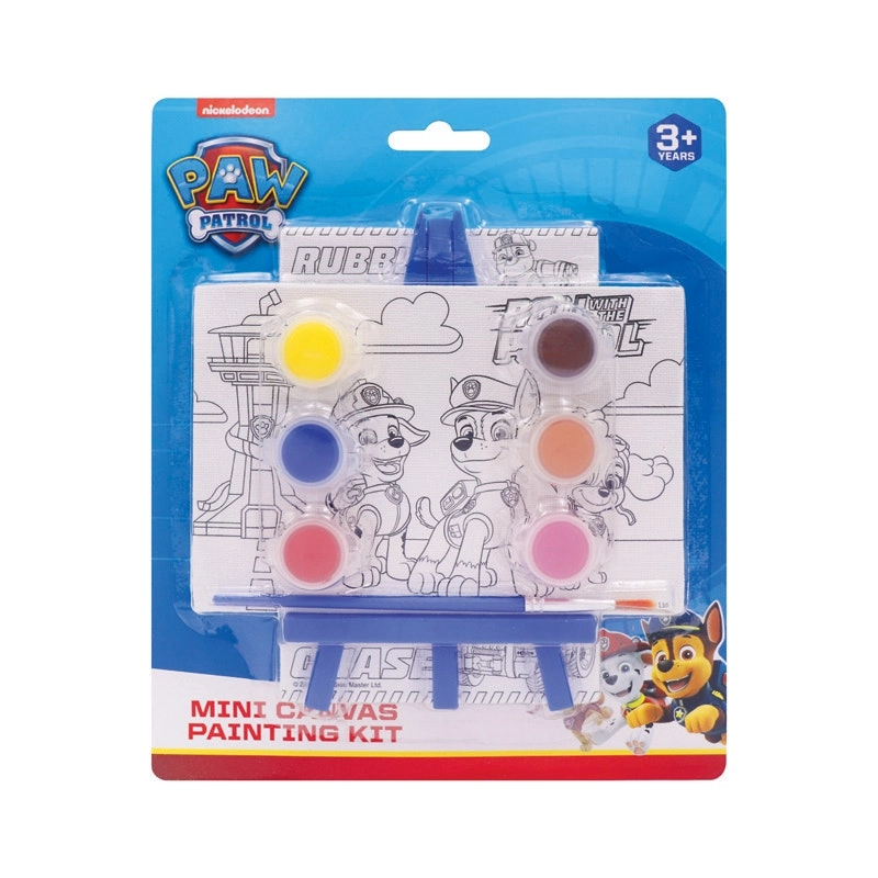 PAW Patrol - Mini Canvas Painting Set