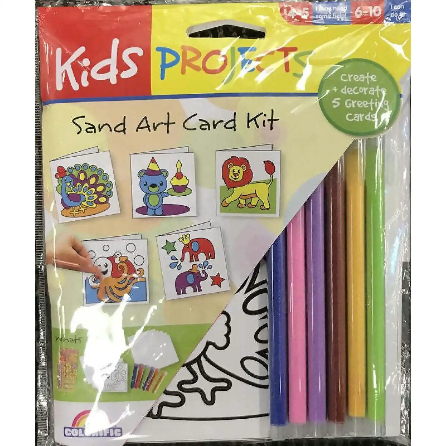 Kids Projects - Sand Art Card Kit