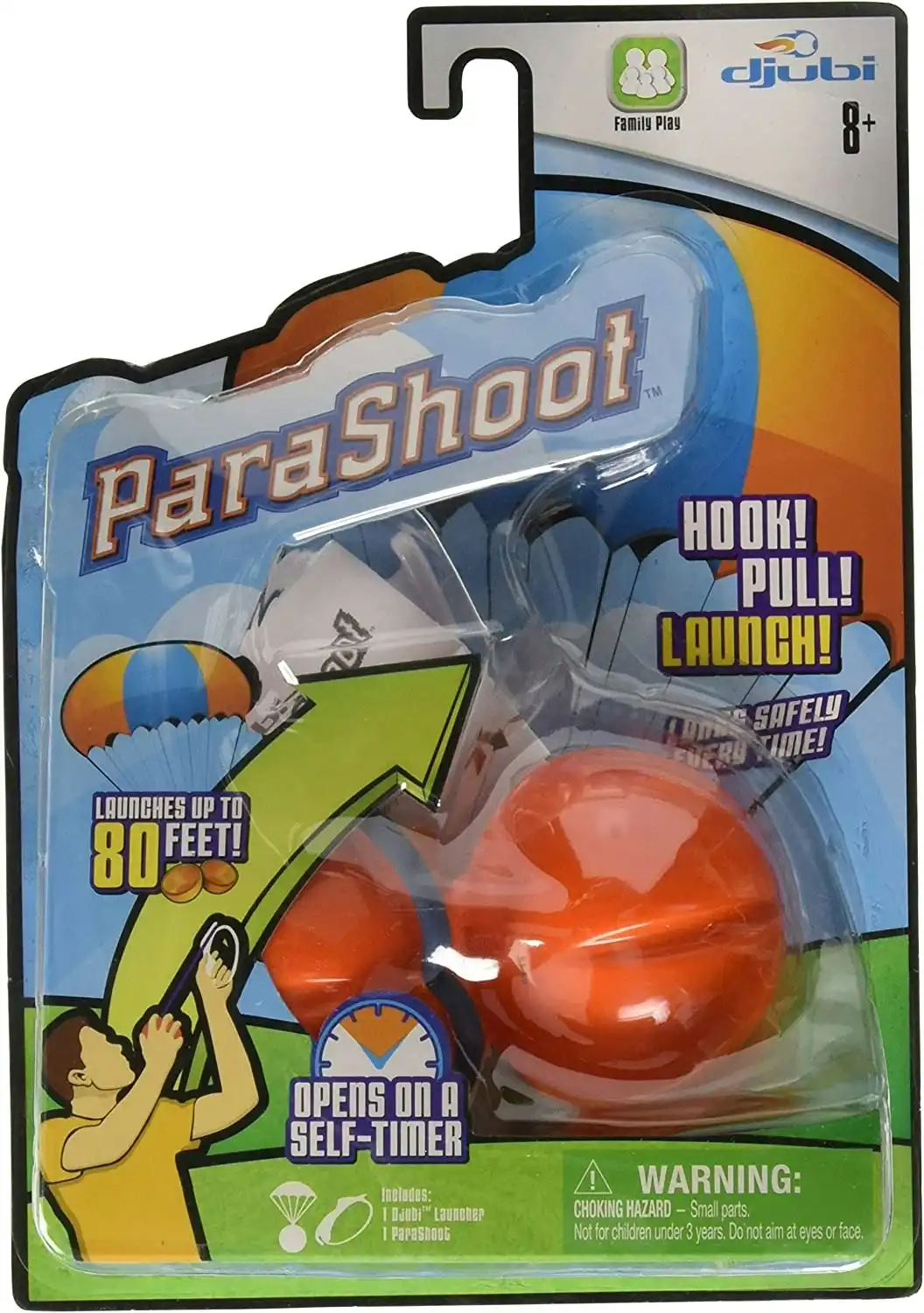 Djubi Parashoot Outdoor Parachute Ball Set