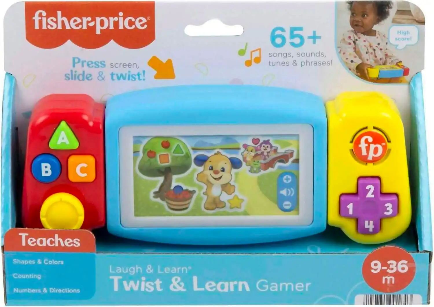 Fisher-price - Laugh & Learn Twist & Learn Gamer Pretend Video Game Learning Toy For Infant & Toddler