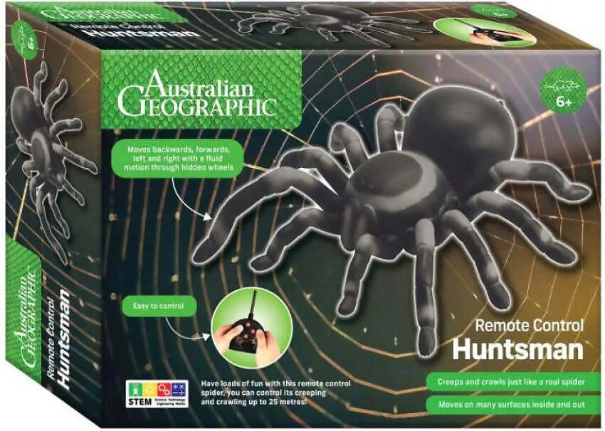 Australian Geographic - Remote Control Huntsman