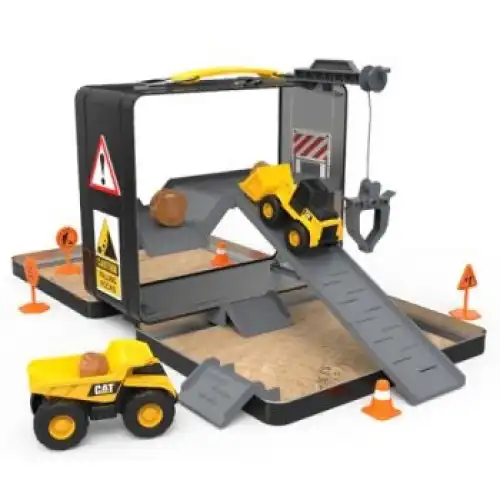Cat® Little Machines Store N Go Playset