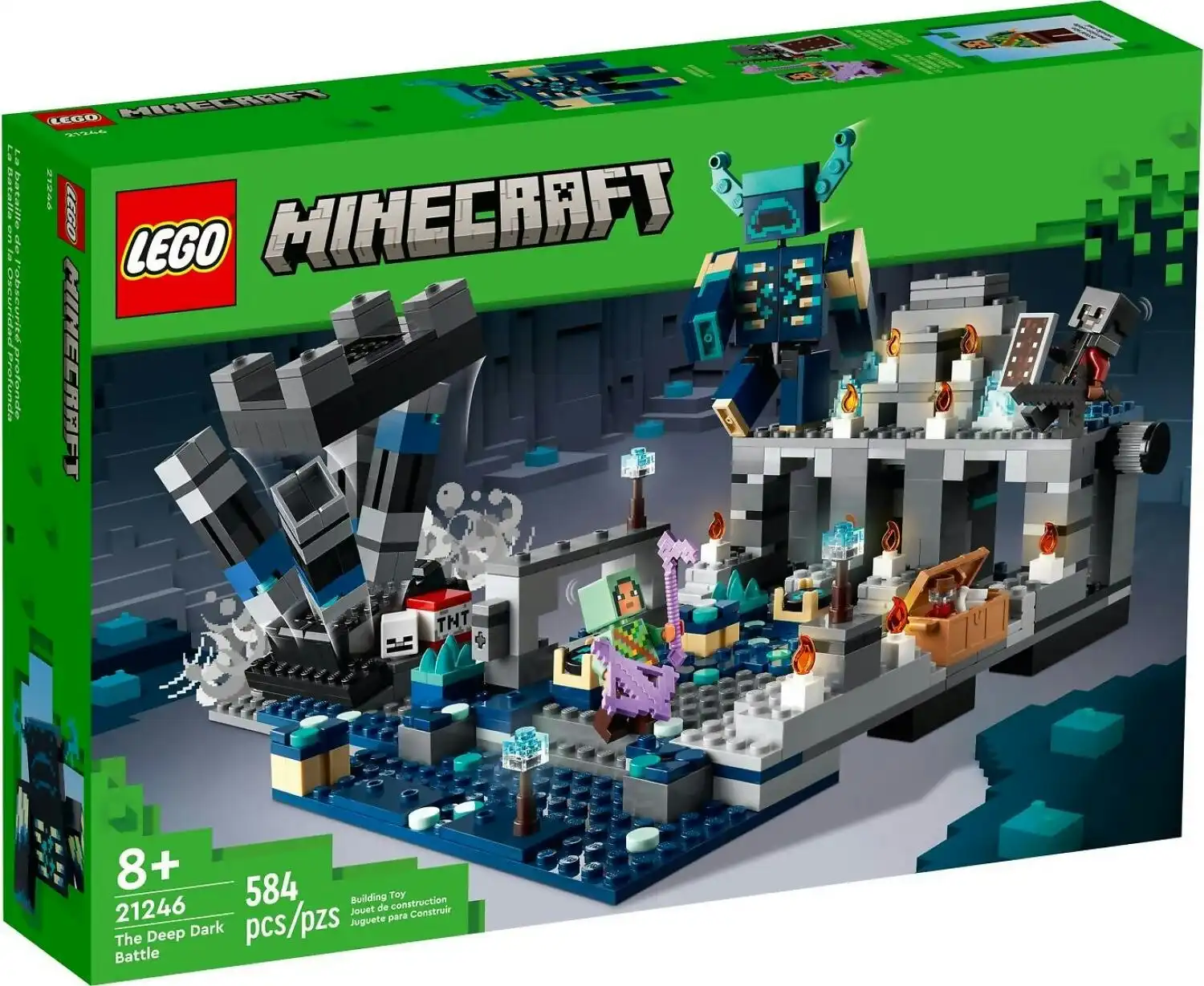 LEGO 21246 The Deep Dark Battle - Minecraft