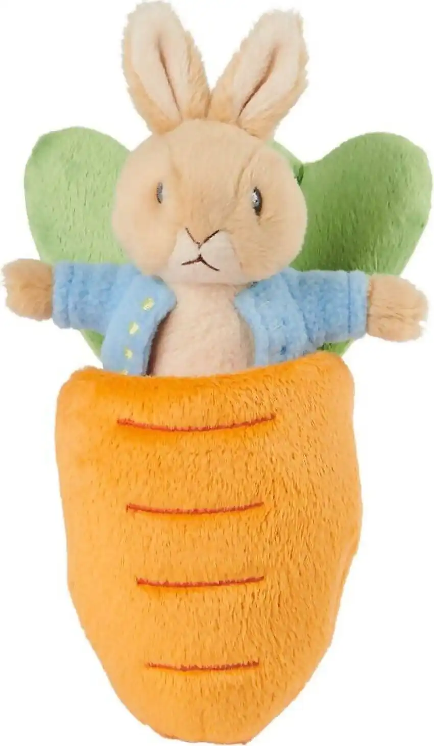 Beatrix Potter - Peter Rabbit Mini Plush & Carrot - Jasnor