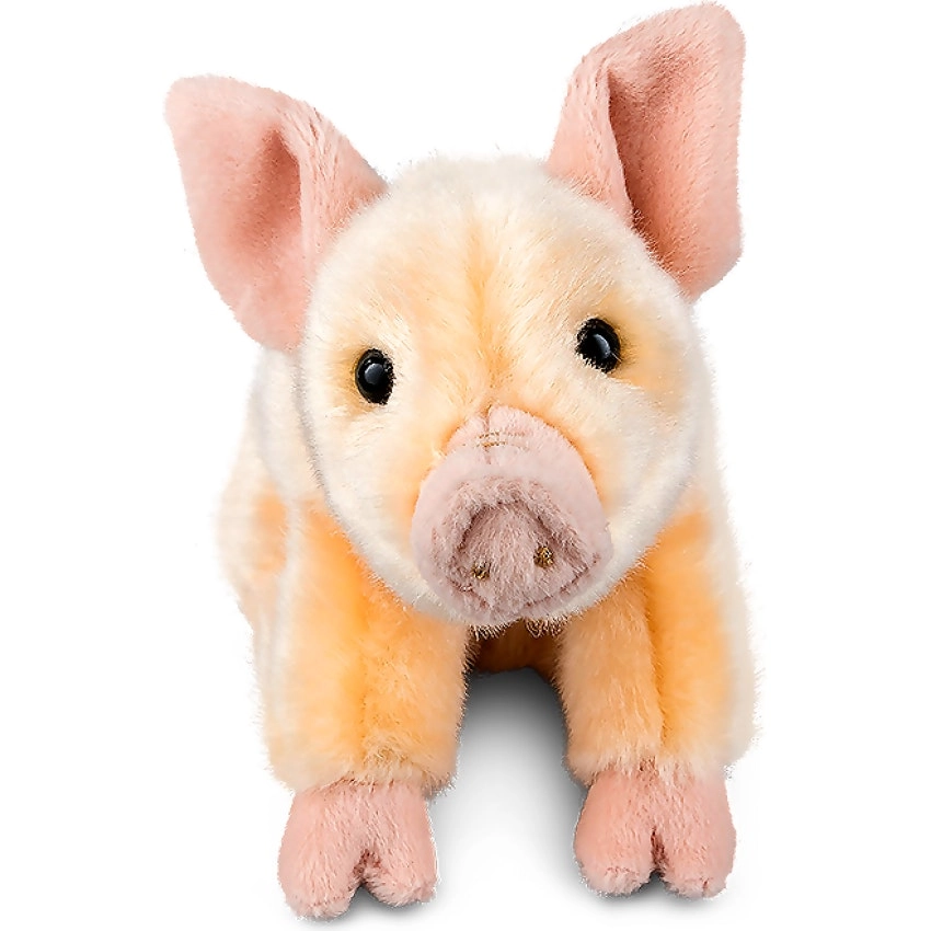 Living Nature - Pink Piglet 17cm Plush