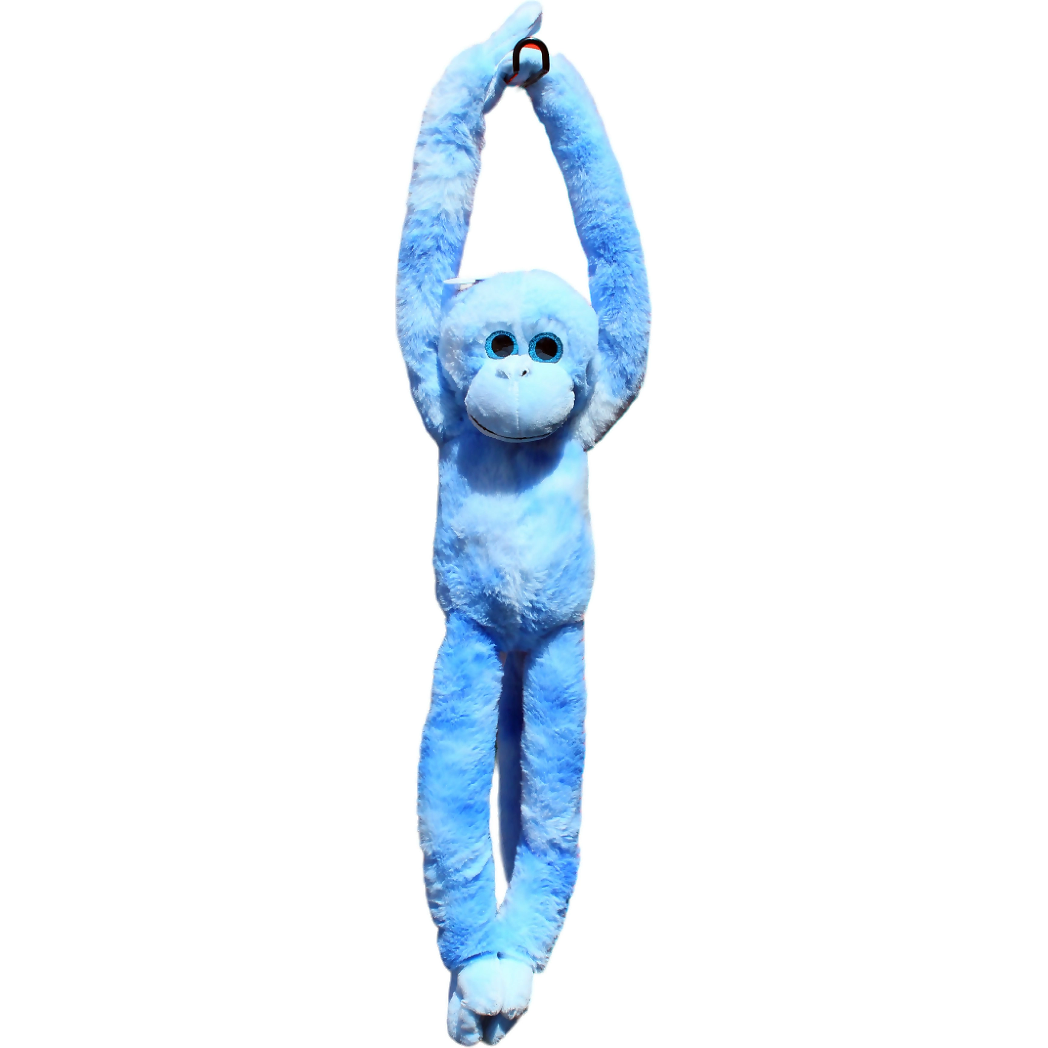 Cotton Candy - Plush Quinn Hanging Monkey Pastel Blue