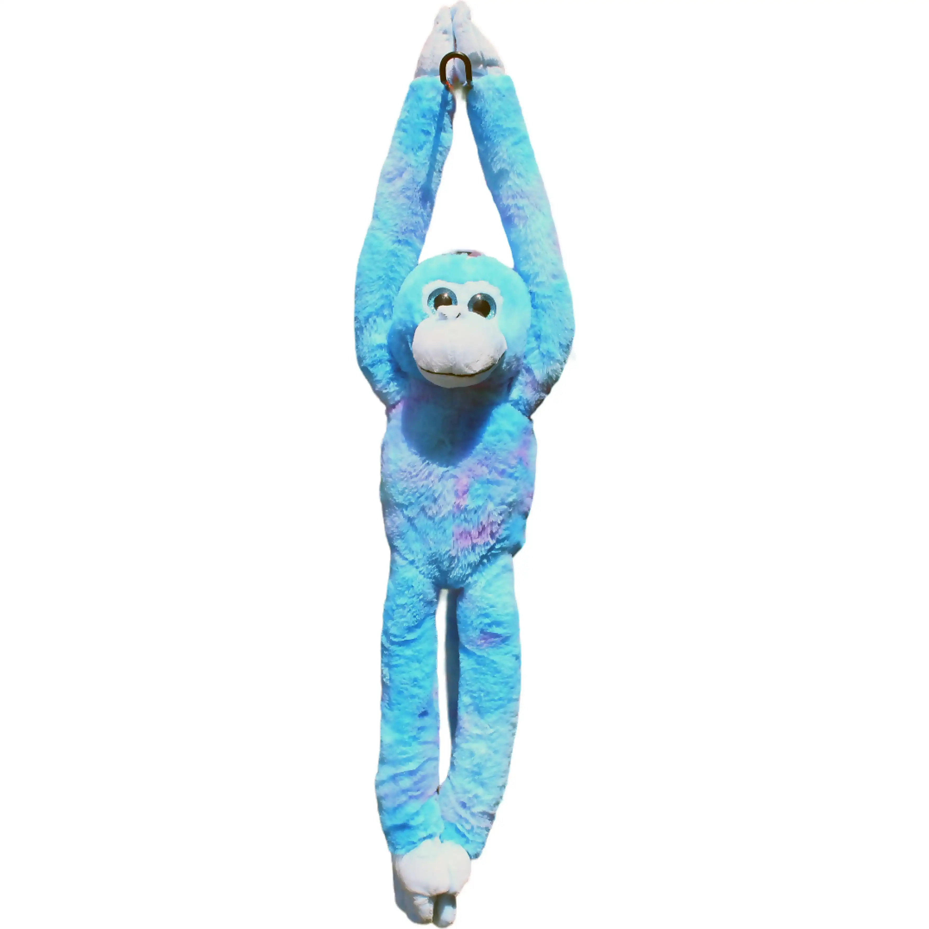 Cotton Candy - Plush Peter Hang Monkey Blue Multicolor