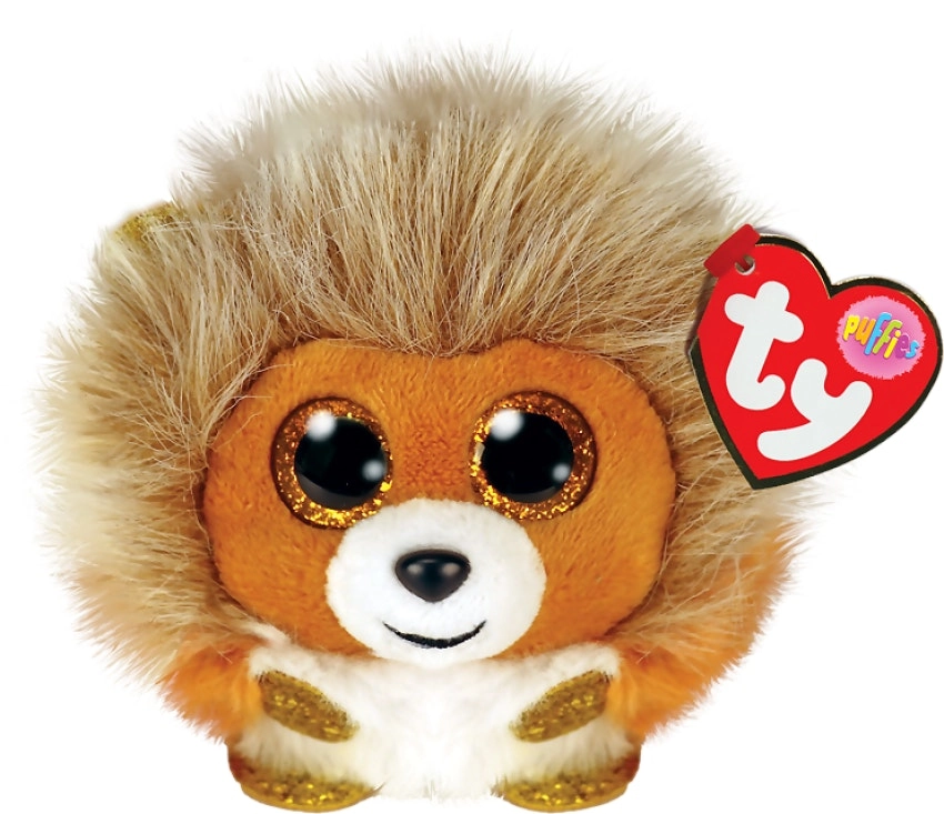 Ty - Beanie Ball Puffies - Caesar Tan Lion 10cm