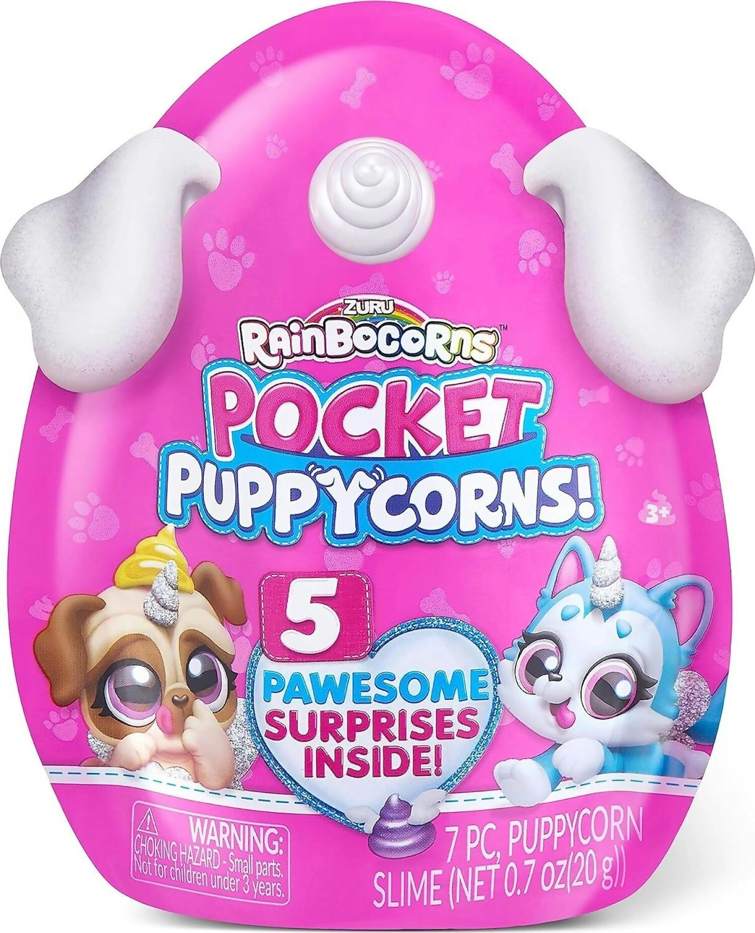 Zuru - Rainbocorns Pocket Puppycorn Surprise Bobble Head Assorted Styles