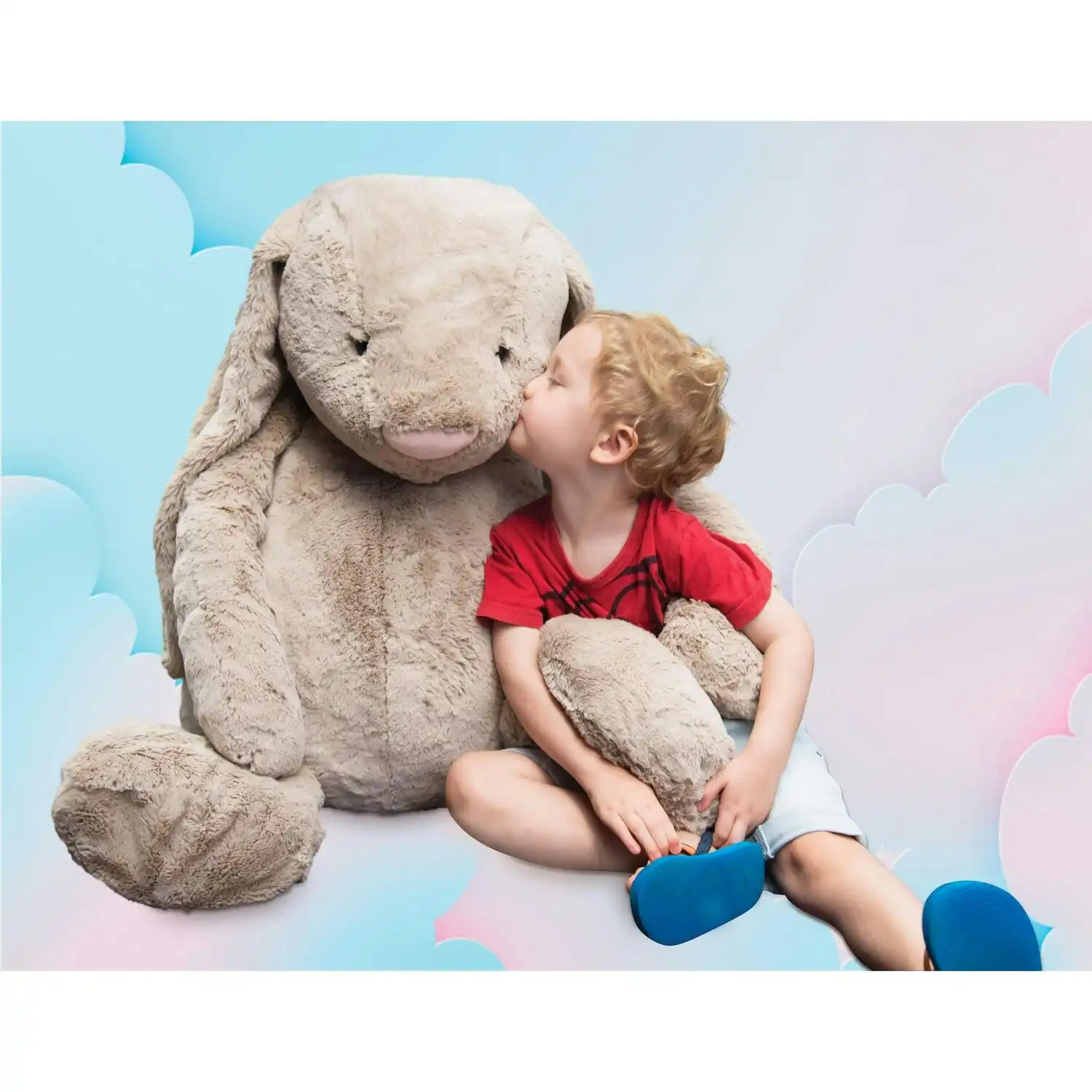 Jellycat - Bashful Beige Bunny Giant (RRB) 108x44x44cm