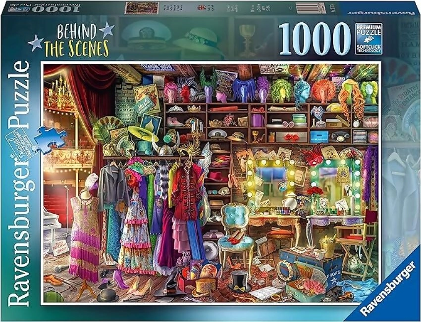 Ravensburger - Behind The Scenes Jigsaw Puzzle 1000 Pieces