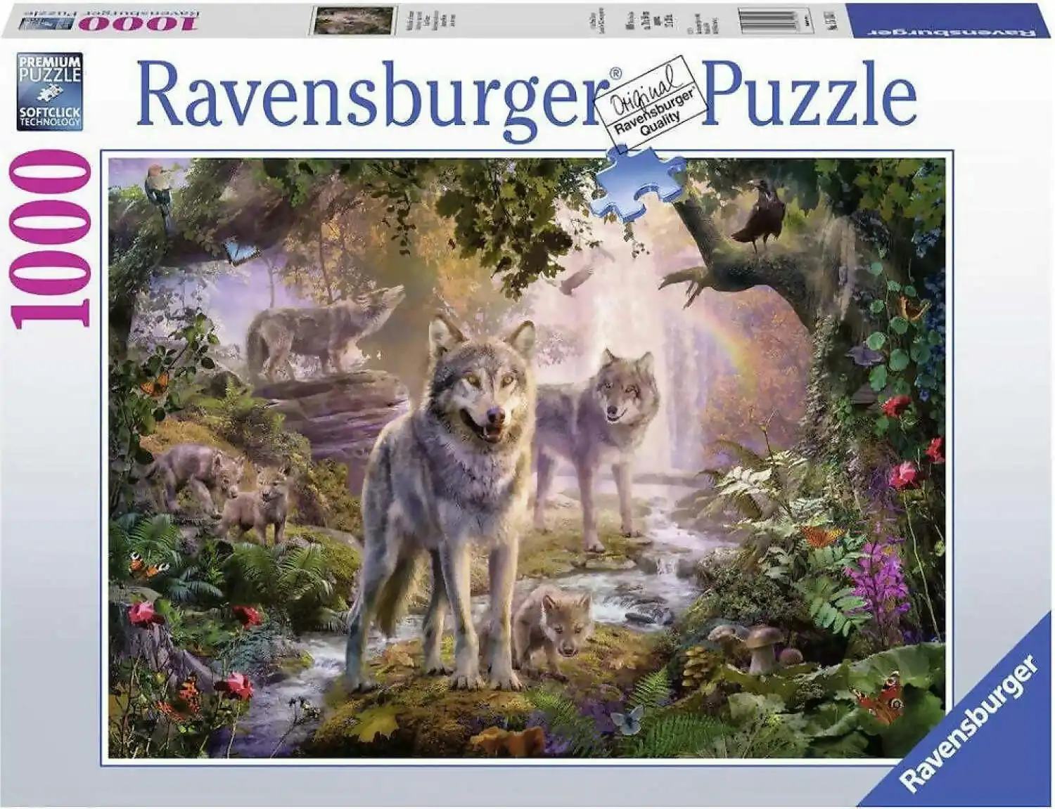 Ravensburger - Summer Wolves Jigsaw Puzzle 1000 Pieces