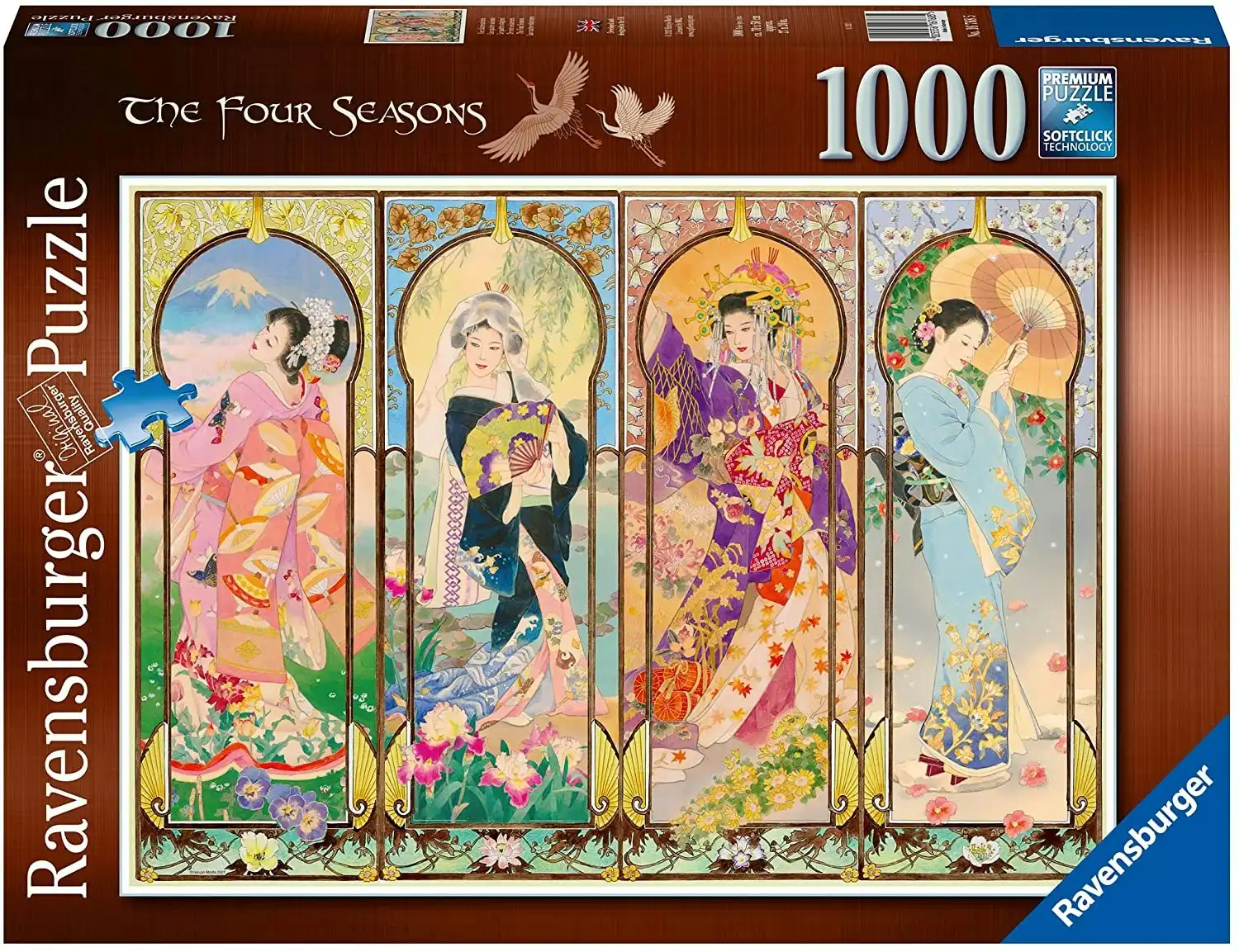 Ravensburger - The Four Seasons Jigsaw Puzzle 1000 Pieces