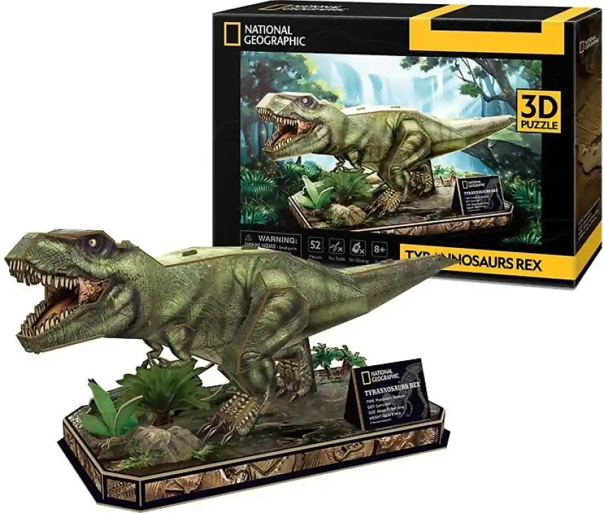 U Games - National Geographic Tyrannosaurus Rex Paper Model 52pcs