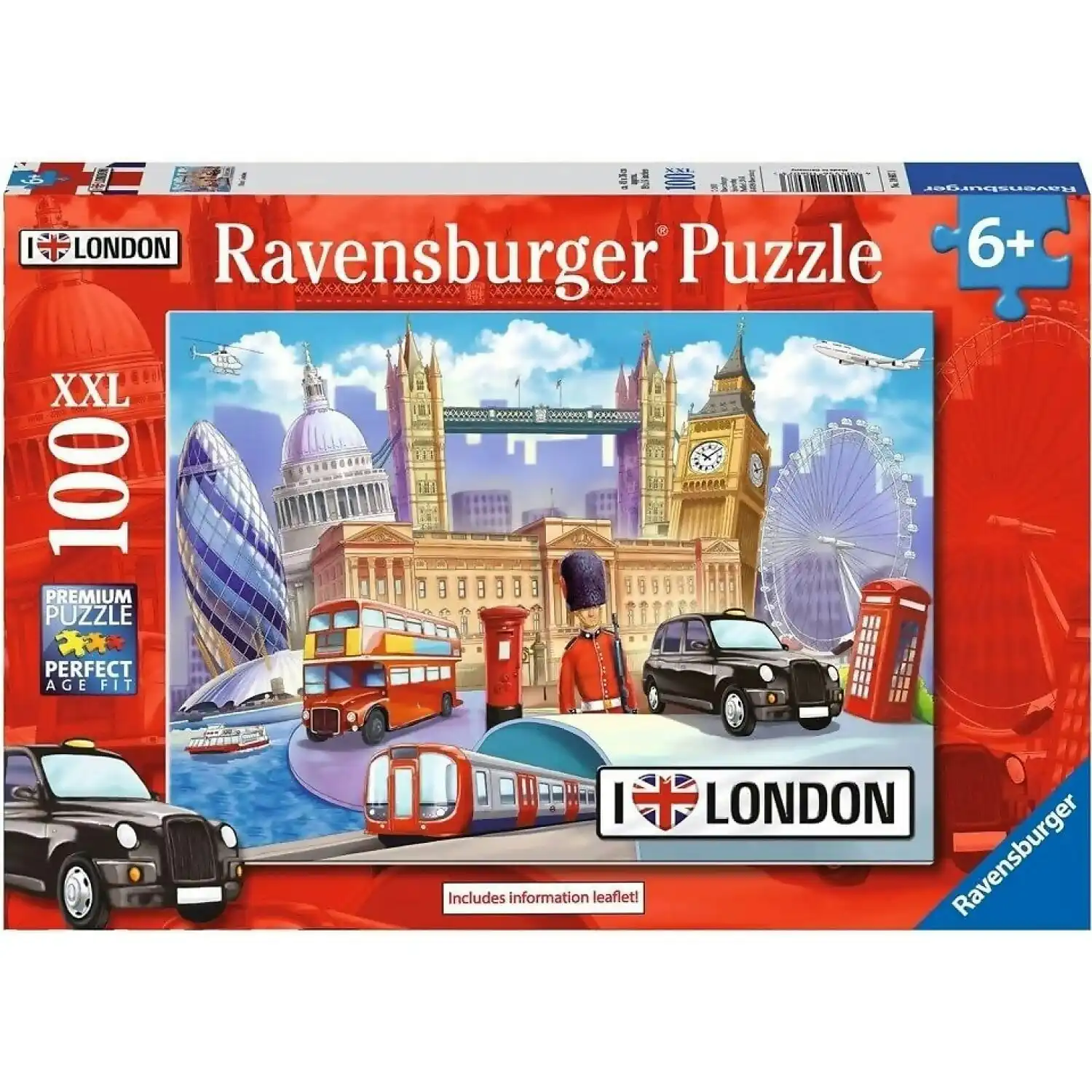 Ravensburger - I Love London Jigsaw Puzzle 100pc