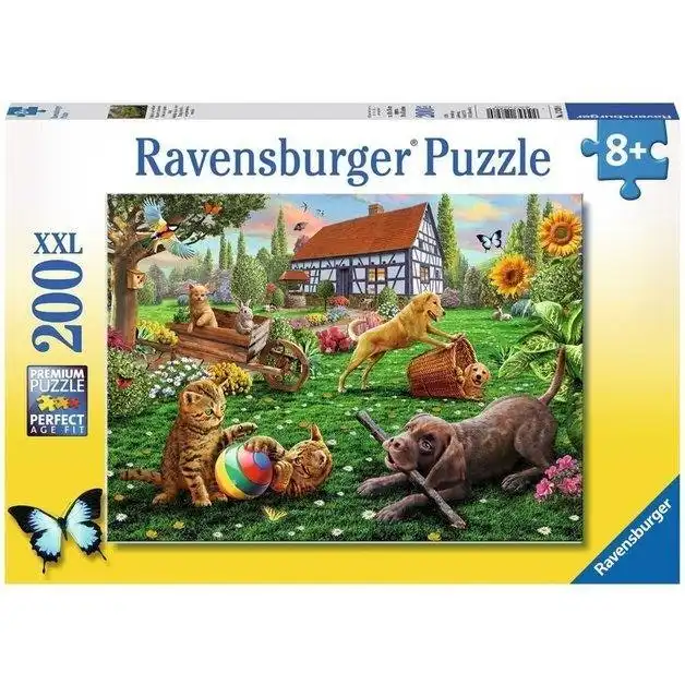 Ravensburger - Playing In The Yard Jigsaw Puzzle XXL 200 Pieces
