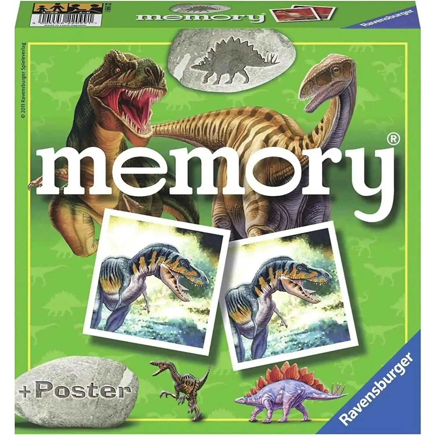 Ravensburger - Memory Dinosaurs Game