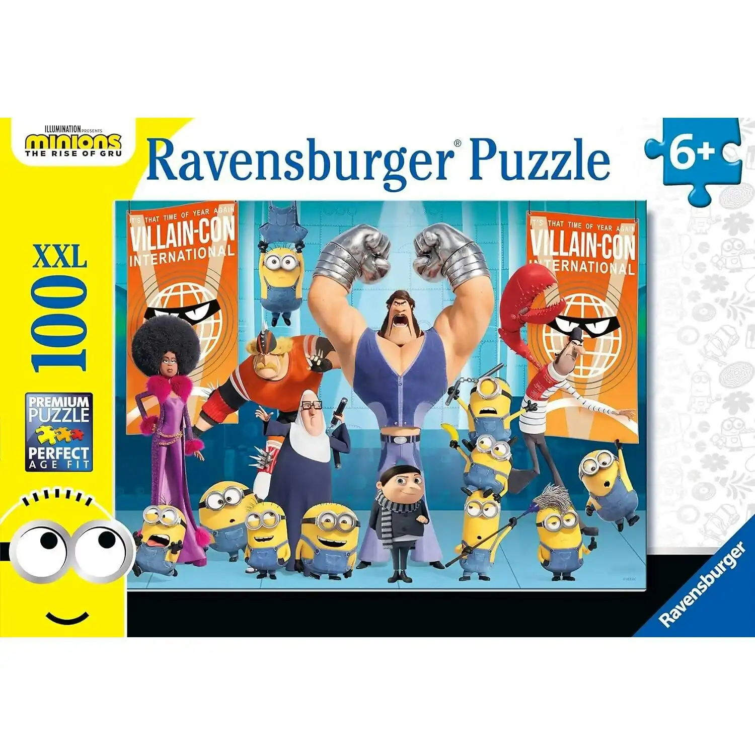 Ravensburger - Minions The Rise Of Gru Jigsaw Puzzle Xxl 100pc