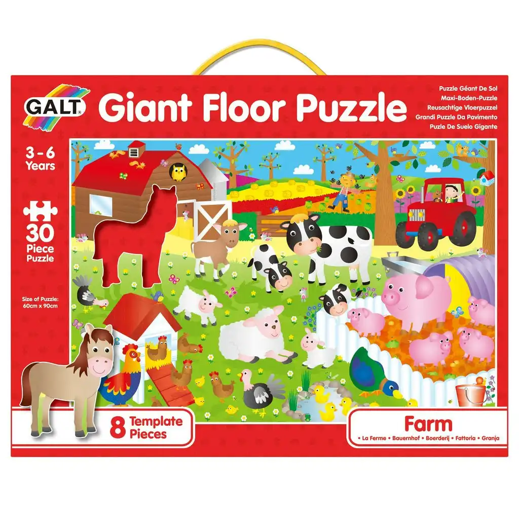 Galt - Giant Floor Puzzle - Farm