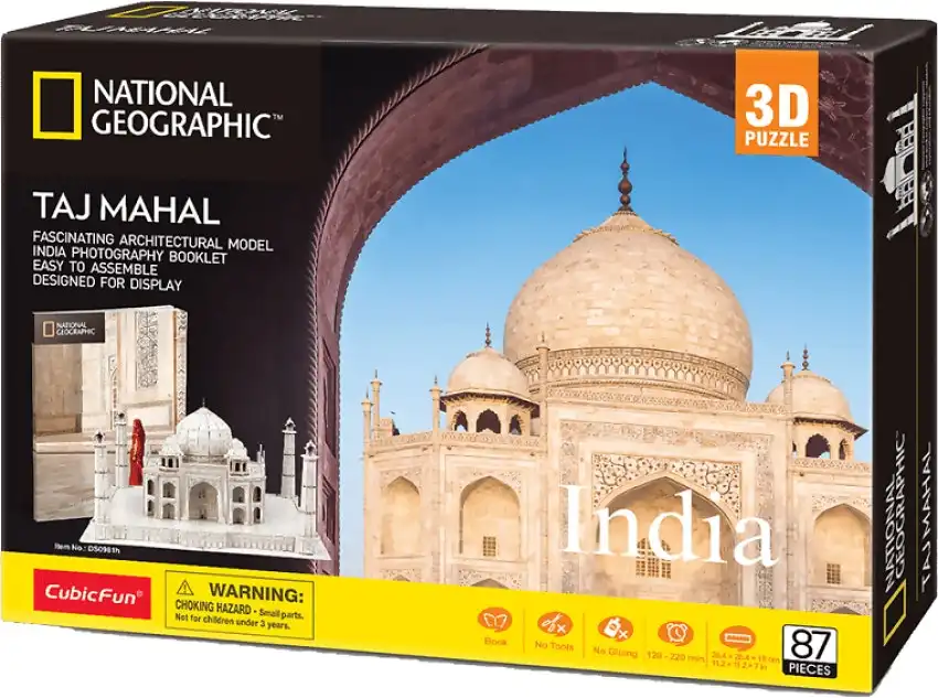 U Games - National Geographic India – Taj Mahal 87pc Puzzle