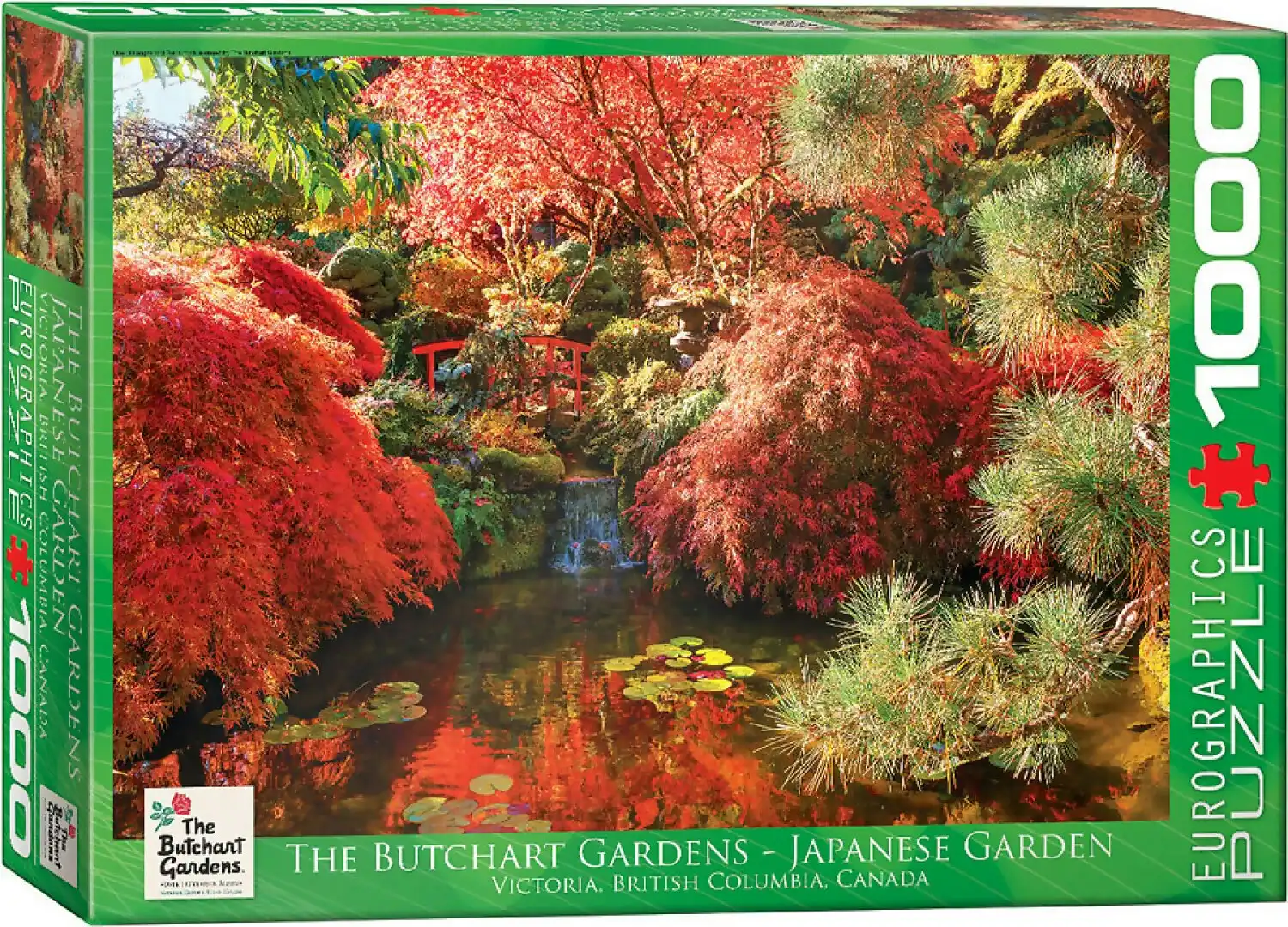 Eurographics - The Butchart Gardens Japanese Garden - Jigsaw Puzzle 1000pc