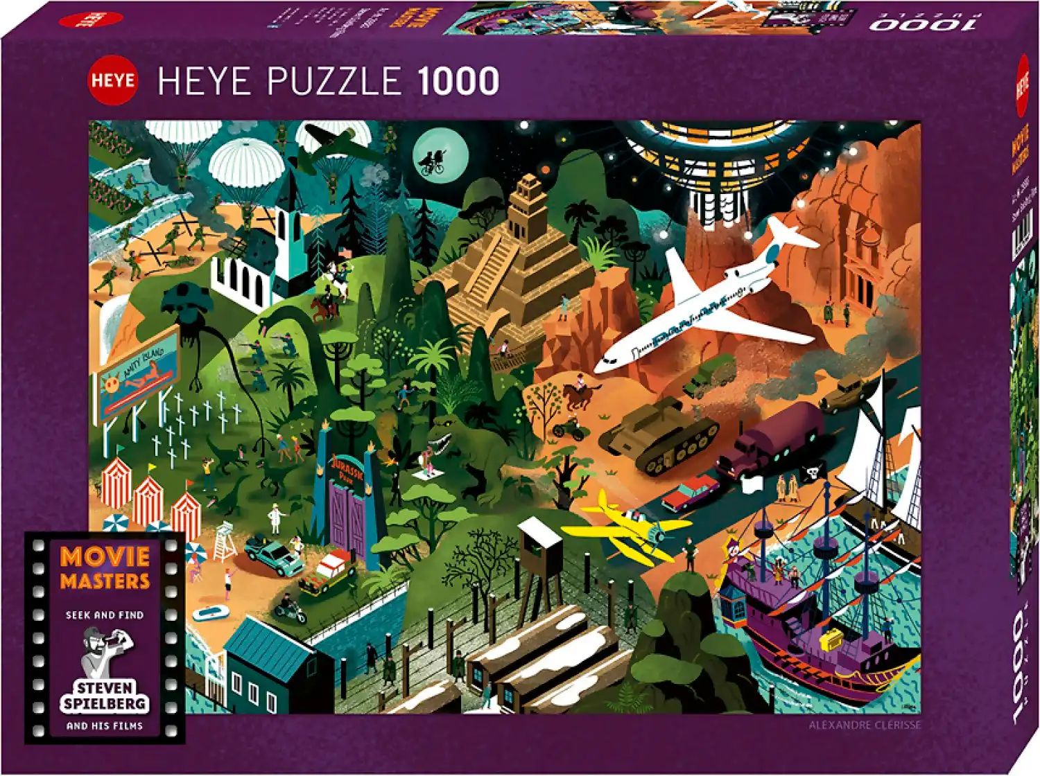 Heye - Movie Masters Spielberg Films Jigsaw Puzzle 1000 Pieces