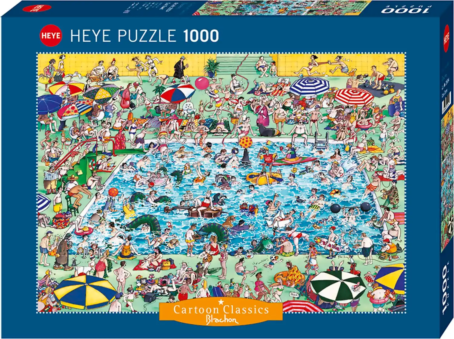Heye - Cool Down Blachon Cartoon Classics Jigsaw Puzzle 1000 Pieces