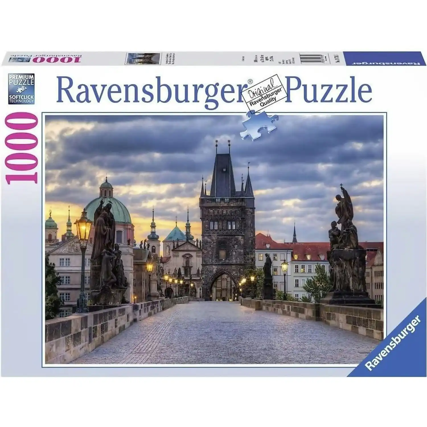 Ravensburger - Charles Bridge At Dawn Jigsaw Puzzle 1000pc