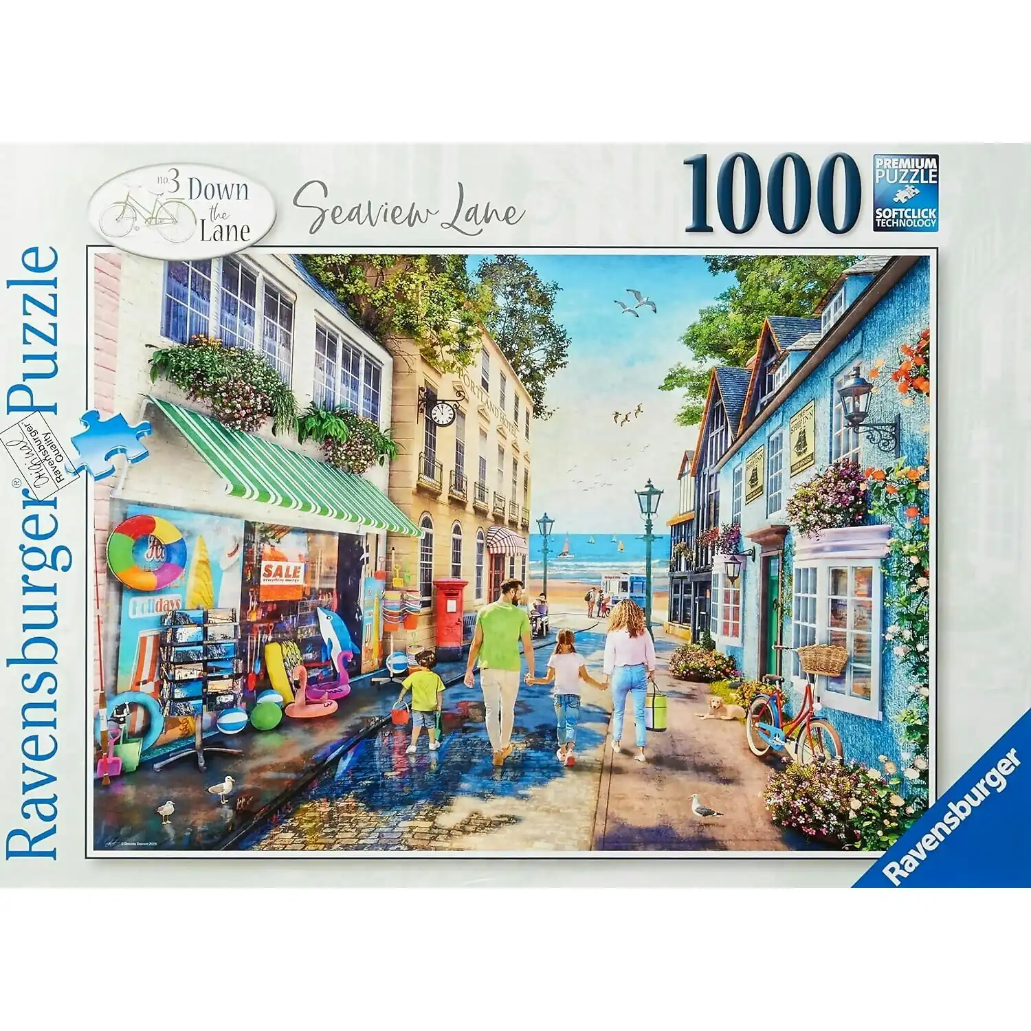 Ravensburger - Seaview Lane Jigsaw Puzzle 1000pc