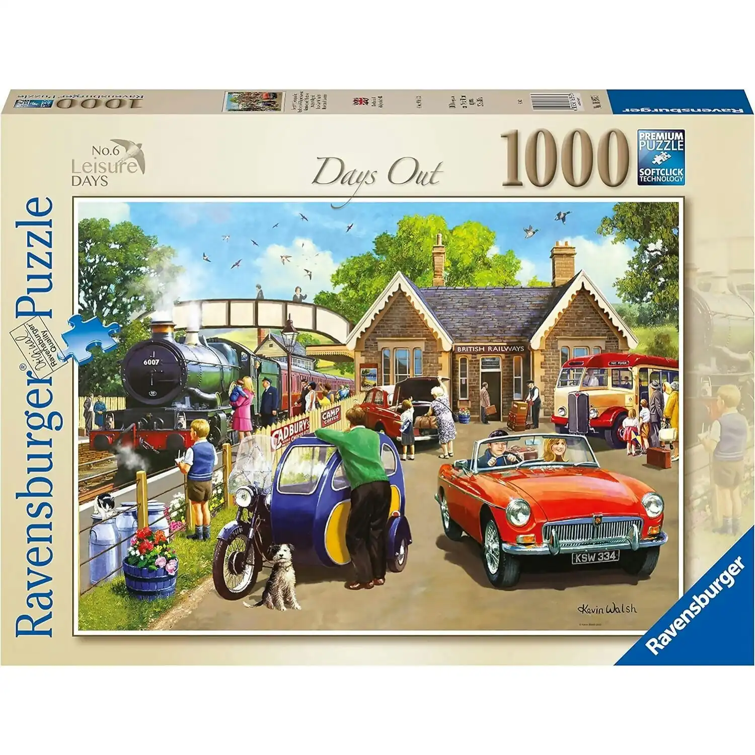 Ravensburger - Leisure Days No6 Days Out Jigsaw Puzzle 1000pc