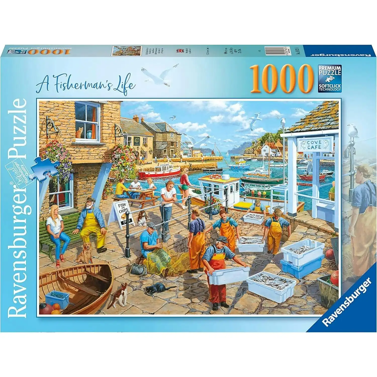 Ravensburger - A Fishermans Life Jigsaw Puzzle 1000pc